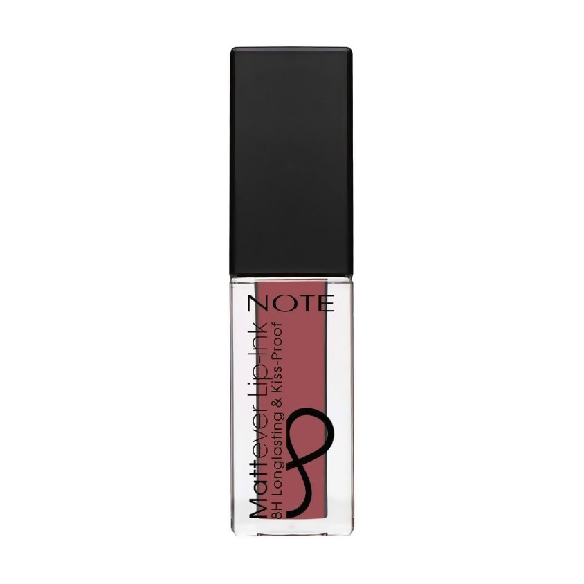 Матова рідка помада-флюїд для губ Note Mattever Lip-Ink 06 Blushy, 4.5 мл