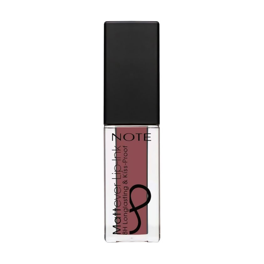 Матова рідка помада-флюїд для губ Note Mattever Lip-Ink 07 Mauve On, 4.5 мл